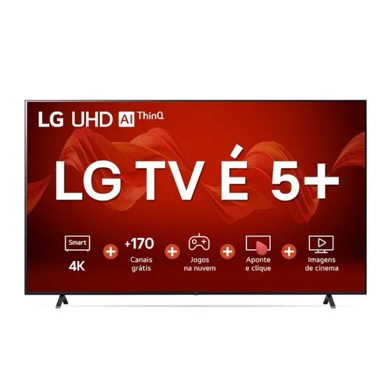 Smart TV LG 65" 4K UHD ThinQ AI