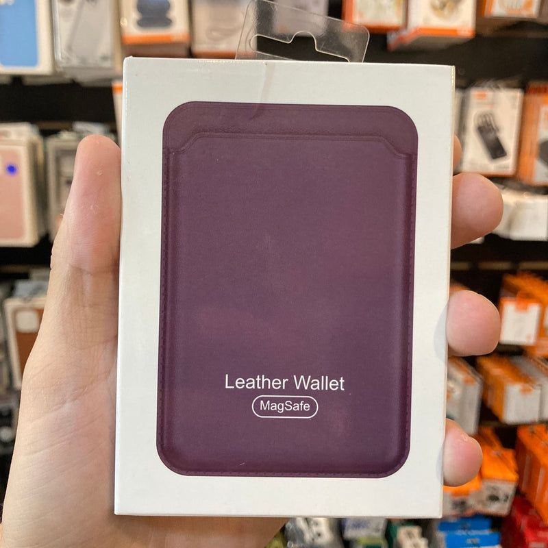 Leather Wallet - Magsafe Apple