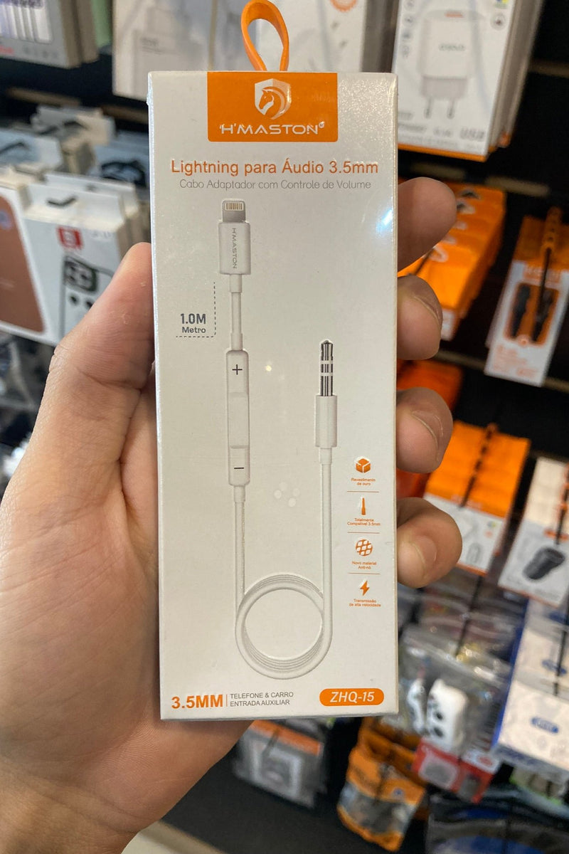 Lightning para Áudio 3.5mm - H'Maston