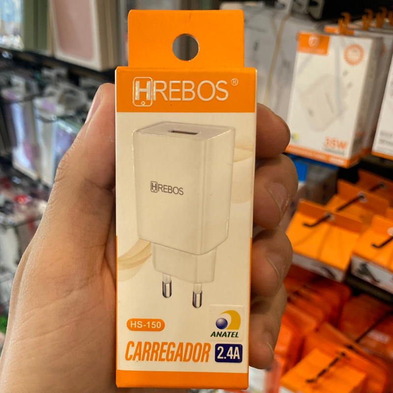 Carregador 2.4a - Hrebos